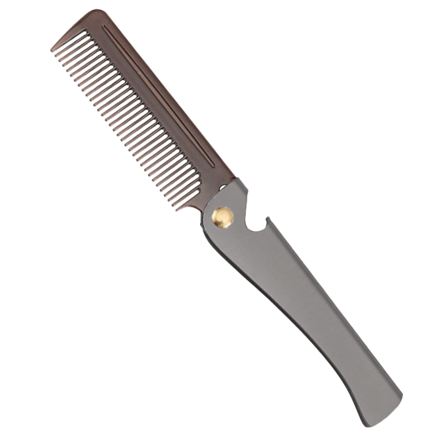 Folding comb and opener