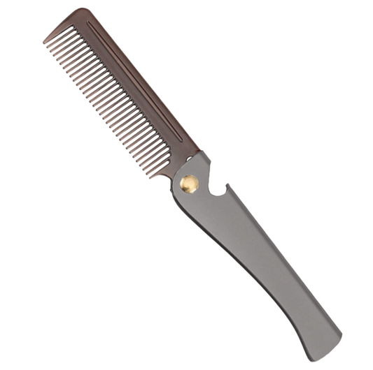 Folding comb and opener