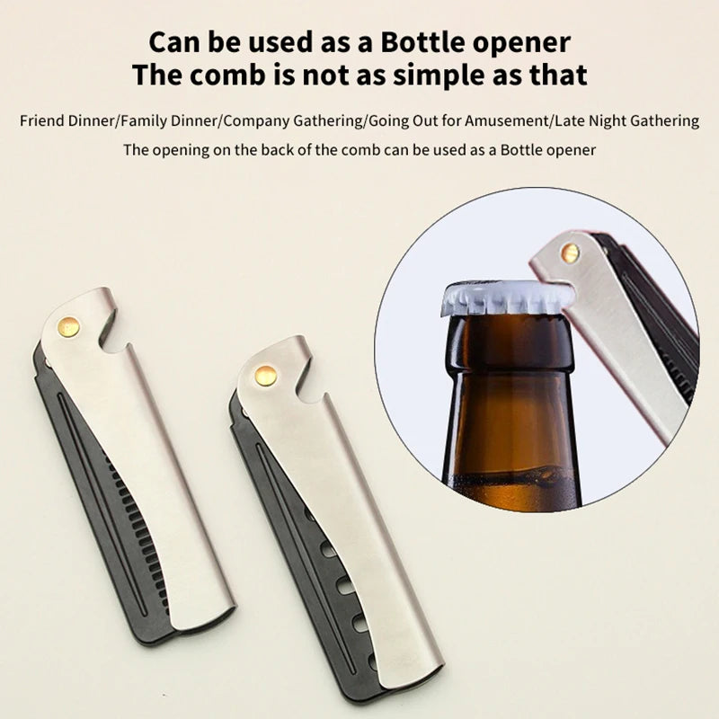 Folding Comb and opener 